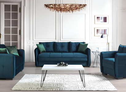 Schlafsofa Garnitur Sitzpolster Sofagarnitur Couch 3+2+1 Sitz Couchen Sofas	