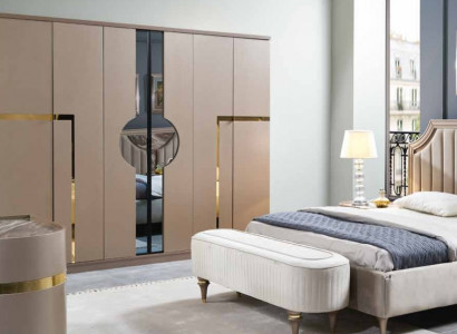 Kleiderschrank Luxus Schrank Schlafzimmer Möbel Italienische Art Holz Schränke