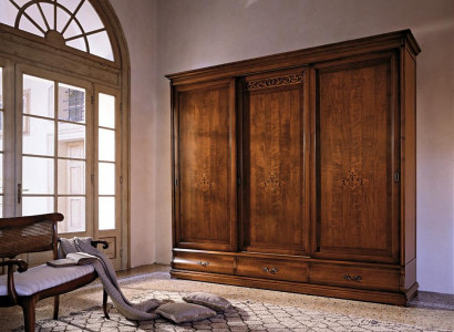 Kleiderschrank Schwebetüren Schrank Echzholz Luxus Schränke Italienische Möbel