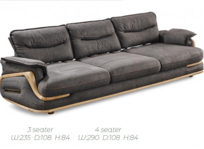 Sofa Couch Polster Dreisitzer Couchen Luxus Möbel Italienisches Design 3er Sofas