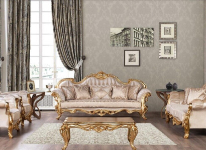 Garnitur Set 5tlg Sofagarnitur 3+3+1+1 Sitzer Couchtisch Sofa Sessel Sofas Neu