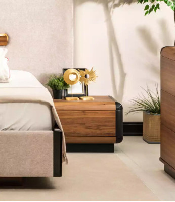 Der ideale Nachttisch schafft Komfort und Praktikabilität in Ihrem Schlafzimmer