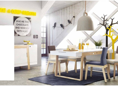 Stühl Sessel Esszimmerstuhl Esszimmer Stühl Stoff Stuhl Holz Luxus 1 Sitz Neu