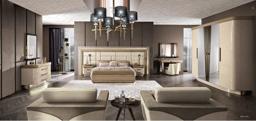 Kleiderschrank Schrank Spiegel Holz Möbel Schränke Garderobe Holz Italien Neu