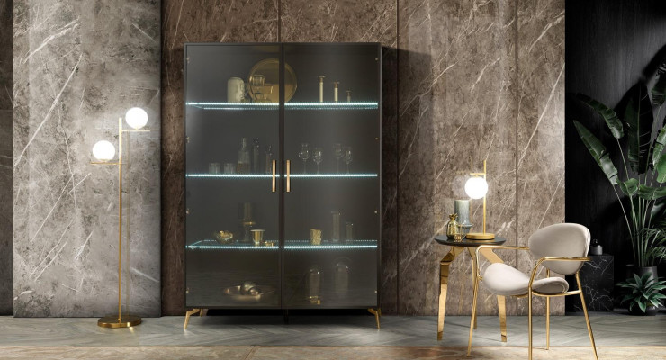 Vitrine Schrank Modern Vitrinen Wohnzimmer Wohnzimmer Schränke Modern Neu