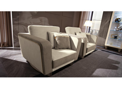 Design Lounge Club Relax Sessel Stuhl Polster Fernseh leder Textil Holz Stoff