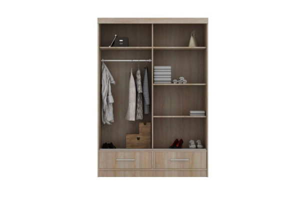 Schrank Modern Stil Schränke mehrzweck Regale Kleiderschrank Schlafzimmer Holz