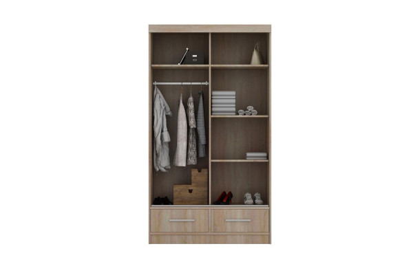 Garderobe Möbel Design Schlafzimmer Kleiderschrank Holz Schrank Schränke Holz