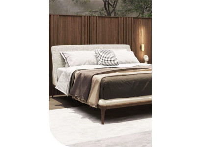 Weißes Bett Luxus Betgestell Moderne Schlafzimmermöbel Holzgestell