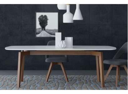 Großer Esszimmertisch Moderne Küchenmöbel Luxus Tische Holzmöbel