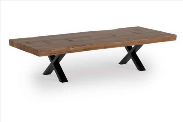 Echtholz Couchtisch Rechteckiger Tisch Teetisch Wohnzimmertisch Modern