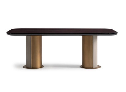 Esstisch Esszimmertisch Tisch Holztisch Holz Esszimmer Braun Luxus