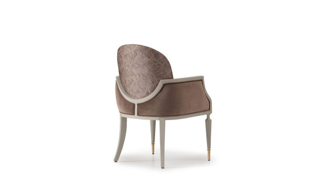 Sessel Ohrensessel Design Cocktailsessel Sitzer Beige Stoff Polster