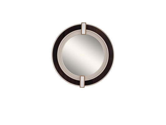 Spiegel Wandspiegel Dekospiegel Flurspiegel Moderne Schwarz Rund