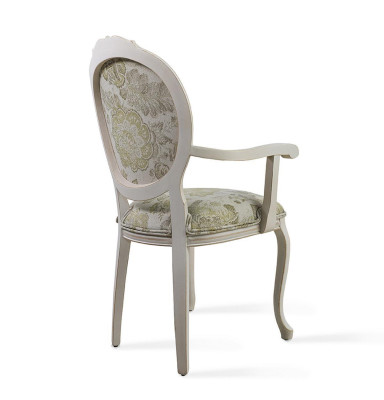 Klassischer Designer Einrichtung Esszimmer Stuhl mit Armlehnen Neu Möbel