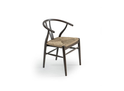 Braun Stuhl Möbel Sitz Modern Design Esszimmer Einrichtung Polster Neu