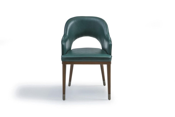 Luxus Stuhl mit Armlehnen Designer Esszimmer Neu Modern Möbel Polstersitz