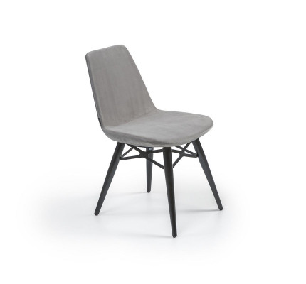 Designer Modern Grau Stuhl Möbel Einrichtung Luxus Neu Esszimmer