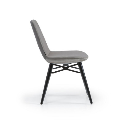 Designer Modern Grau Stuhl Möbel Einrichtung Luxus Neu Esszimmer