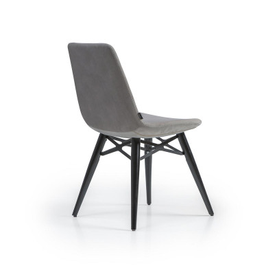 Designer Modern Grau Stuhl Möbel Einrichtung Luxus Neu Esszimmer