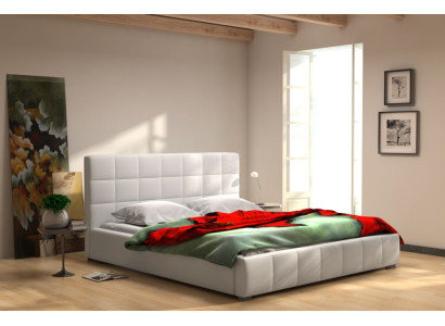 Bett Modernes Design Möbel Doppelbett 200x200 Box-Spring Bettrahmen Textil Neu