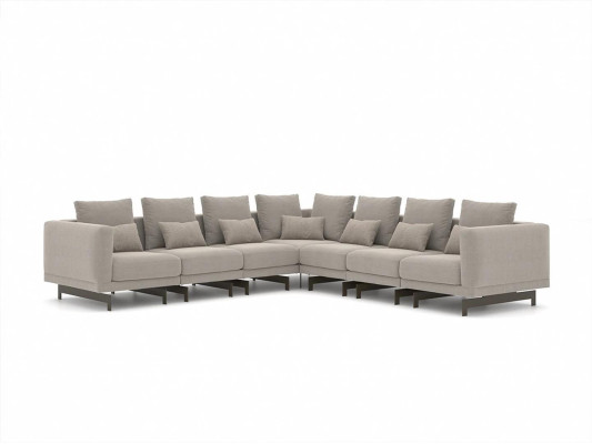 Wohnzimmer Grau Sofa Couch Polstermöbel Polstermöbel Neu Holz Couchtisch