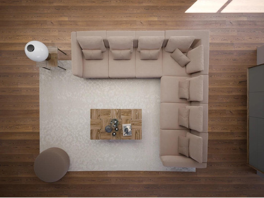 Wohnzimmer Garnitur 3tlg Einrichtung Holz Couchtisch Designer Beistelltisch