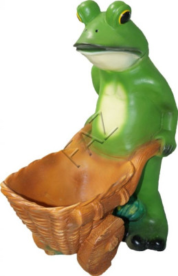 Design Frosch Figur Garten Statue Skulptur Figuren Skulpturen Dekoration c652