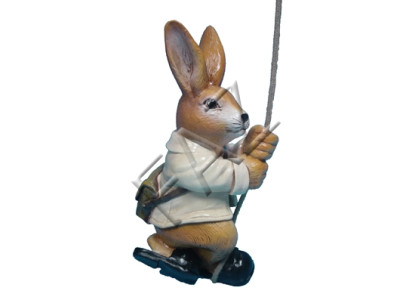 Design Hase Figur Garten Statue Skulptur Figuren Skulpturen Dekoration Statuen