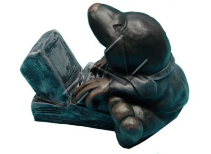 Design Maulwurf Figur Garten Statue Skulptur Figuren Skulpturen Dekoration c194