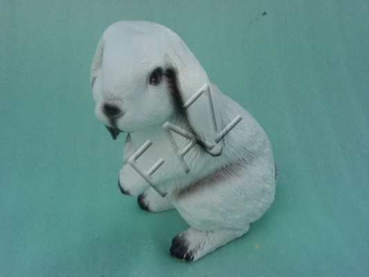 Design Hase  Figur Garten Statue Skulptur Figuren Skulpturen Dekoration Neu