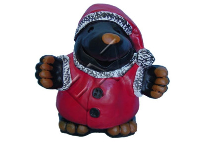 Design Maulwurfen Nikolaus Figur Garten Statue Skulptur Figuren Skulpturen Claus