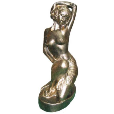 Figur Ägyptische Muse Statuen Figuren Dekoration Kunststoff 34cm Ägypten Neu