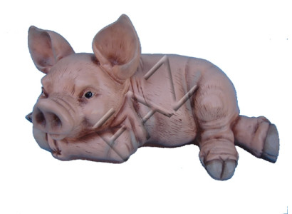Design Schwein Figur Garten Statue Skulptur Figuren Skulpturen Dekoration c374