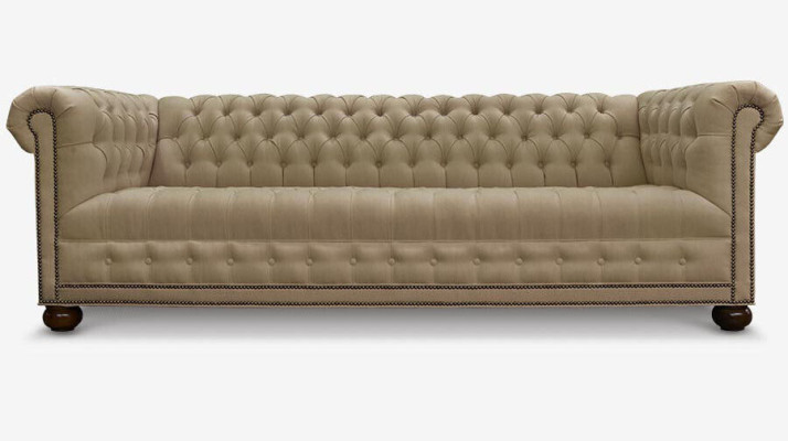 Sofa Chesterfield Couch Polster XXL Big Garnitur Textil 4+2 designer Couchen 