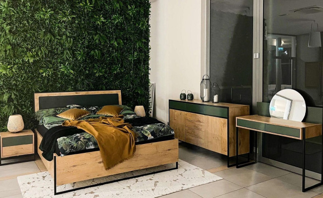 Kommode Braun Elegantes Design Modern Möbel Schlafzimmer Schrank Schön