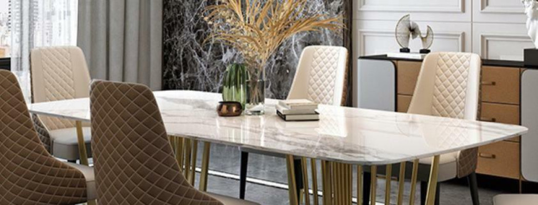 Luxus Tische Esszimmer Tisch Metall Esszimmertisch Moderner Möbel Gold Edelstahl