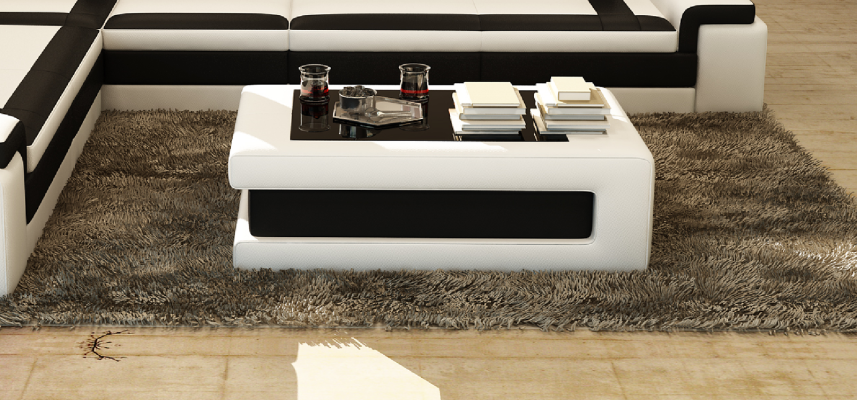 Design Couchtisch Polster Wohnzimmer Beistell Tische Moderner Sofa