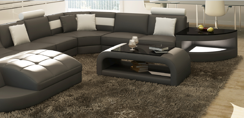 Design couchtisch glastisch tische polster tisch wohnzimmer möbel beistell
