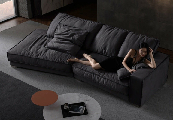 Design L Form Modern Luxus Couchen Neu Ecksofa Couch Sofas Textil Bett Funktion