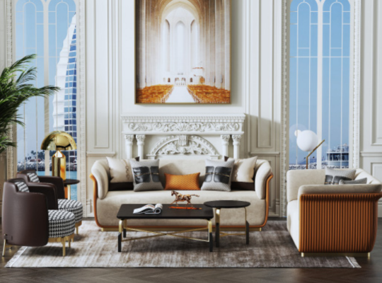 Moderne Sofagarnitur 3+2 Sitzer Sitzgruppe Leder Couchen 2tlg. Set