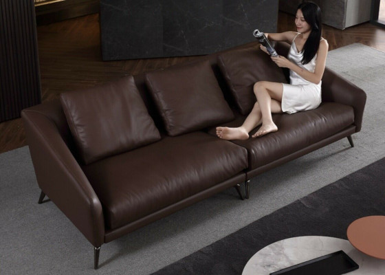 Moderne 4er Sitz Sofas Möbel Vier Sitzer Wohn Zimmer Couch Design Sofa