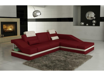 Design Ecken Polster Eck Sofa XXL BigCouch Leder Sofas Garnitur