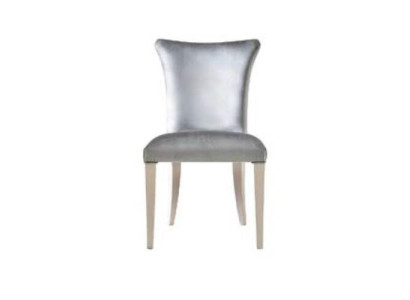 Esszimmerstuhl Stuhl Sitzer Sessel Esszimmer Stühle Holz Silber Modern Luxus Neu