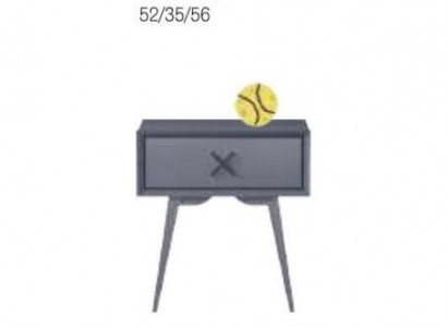 Nachttisch Nachttische Kinder Beistell Tisch Kinderzimmer Holz Design Modern