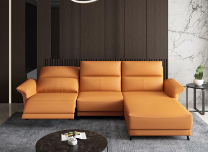 Eckgarnitur Ecksofa L-form Polster Modern Relax Sitz Luxus Möbel Wohnlandschaft