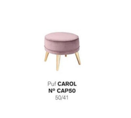 Hocker Sitzhocker Ottomane Pouf Modern Luxus Stoff Design Wohnzimmer Rosa Runder