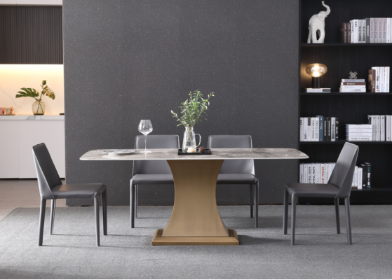 Esszimmer Set Esstisch + 4 Stühle Esszimmer Stuhl Set Garnitur 5tlg.