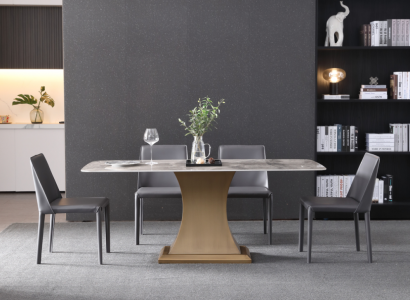 Esszimmer Set Esstisch + 4 Stühle Esszimmer Stuhl Set Garnitur 5tlg.