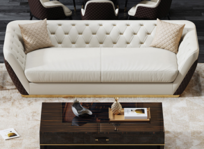 Sofa 3 Sitzer Couch Wohnlandschaft Garnitur Deko Design Modern Sofa Sitz